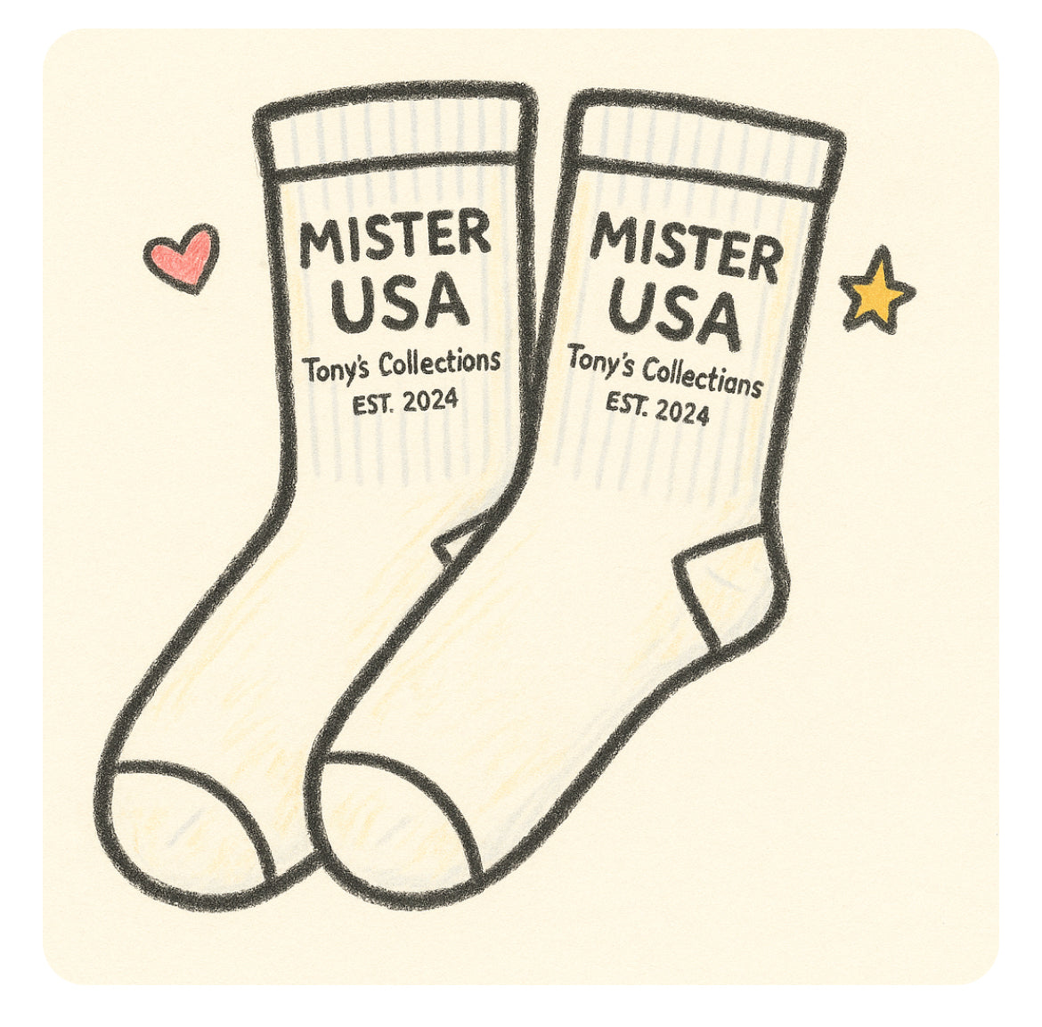 Mister USA Socks